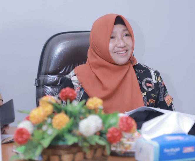 
 Istri Wali Kota Ternate, Marliza M. Tauhid. Foto : Humas Pemkot Ternate